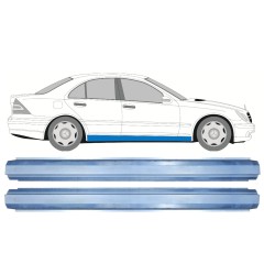 Panel de reparación del umbral para Mercedes C-Class W203 2000-2007 / Izquierda = Derecha (simétrico) / Conjunto 9610