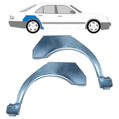 Panel de reparación guardabarros trasero para Mercedes E-Class W210 1995-2003 / Izquierda+Derecha / Conjunto 9456