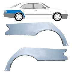 Panel de reparación guardabarros trasero para Mercedes E-Class W210 1995-2003 / Izquierda+Derecha / Conjunto 9455