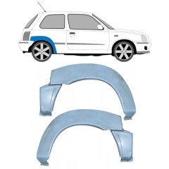 Panel de reparación guardabarros trasero para Nissan Micra K11 1992-2003 / Izquierda+Derecha / Conjunto 9667