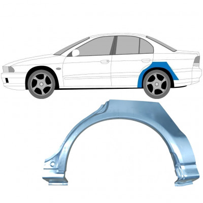 Panel de reparación guardabarros trasero para Mitsubishi Galant 1996-2003 / Izquierda 6337