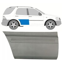 Panel de reparación puerta trasera para Mercedes M-Class ML W163 1998-2005 / Derecho 16090