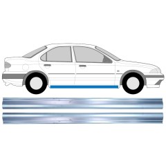 Panel de reparación del umbral para Ford Mondeo 1993-2000 / Izquierda+Derecha / Conjunto 12597
