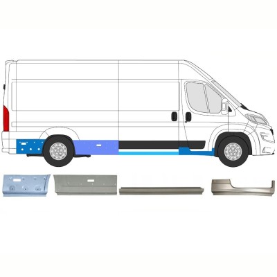 Panel de reparación conjunto para Opel Movano 2021-2026 / Derecho 16807