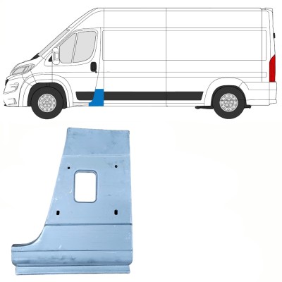 Panel de reparación pilar para Opel Movano 2021-2026 / Izquierda 16486