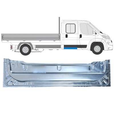 Panel de reparación puerta trasera interna para Opel Movano 2021-2026 / Izquierda = Derecha (simétrico) 16407