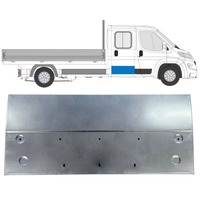 Panel de reparación puerta trasera para Opel Movano 2021-2026 / Izquierda = Derecha (simétrico) 16401