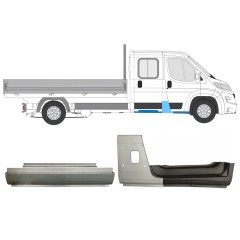 Panel de reparación conjunto para Opel Movano 2021-2026 / Derecho 16432