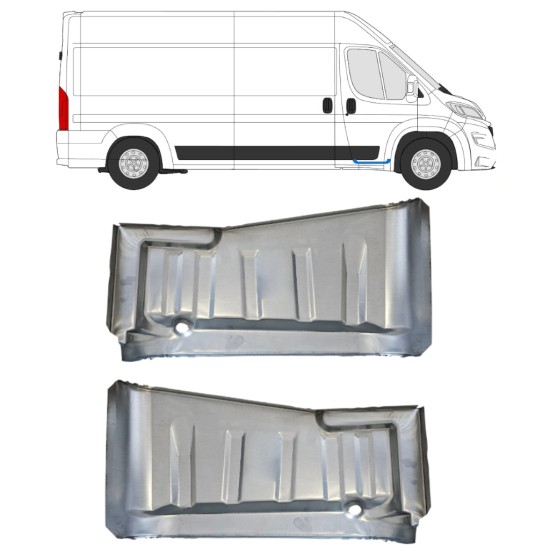 Panel de reparación del peldaño para Opel Movano 2021-2026 / Izquierda+Derecha 16455