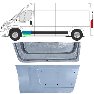 Panel de reparación puerta delantera interna + externa para Opel Movano 2021-2026 / Izquierda 16479