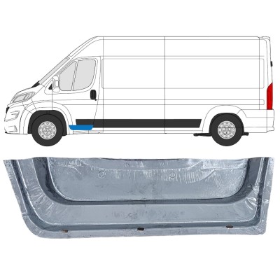 Panel de reparación puerta delantera interior para Opel Movano 2021-2026 / Izquierda 16476