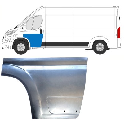 Panel de reparación puerta delantera para Opel Movano 2021-2026 / Izquierda 16483