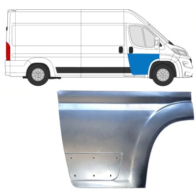 Panel de reparación puerta delantera para Opel Movano 2021-2026 / Derecho 16482
