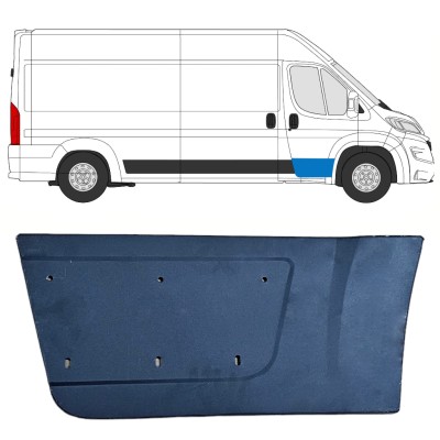 Panel de reparación puerta delantera para Opel Movano 2021-2026 / Derecho 16450