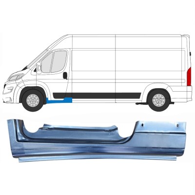 Panel de reparación del umbral puerta delantera para Opel Movano 2021-2026 / Izquierda 16418