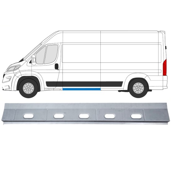 Panel de reparación del umbral interno para Opel Movano 2021-2026 / Izquierda = Derecha (simétrico) 16484