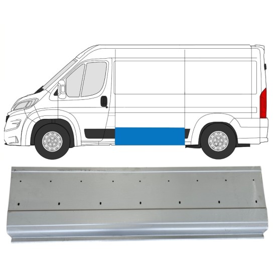 Panel de reparación lateral para Opel Movano 2021-2026 / Izquierda 16429