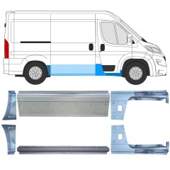 Panel de reparación conjunto para Opel Movano 2021-2026 / Izquierda+Derecha 16535