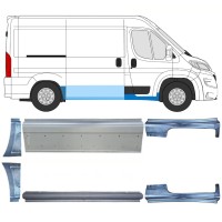 Panel de reparación conjunto para Opel Movano 2021-2026 / Izquierda+Derecha 16536