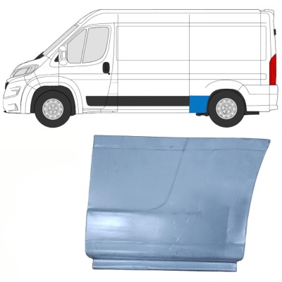 Panel de reparación guardabarros trasero para Opel Movano 2021-2026 / Izquierda 16529