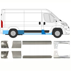 Panel de reparación conjunto para Opel Movano 2021-2026 / Izquierda+Derecha 16444