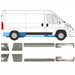 Panel de reparación conjunto para Opel Movano 2021-2026 / Izquierda+Derecha 16425