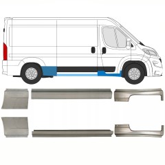 Panel de reparación conjunto para Opel Movano 2021-2026 / Izquierda+Derecha 16427