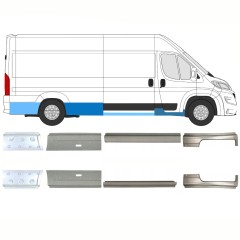 Panel de reparación conjunto para Opel Movano 2021-2026 / Izquierda+Derecha 16470