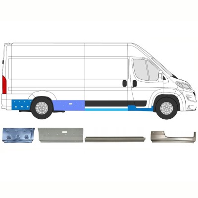 Panel de reparación conjunto para Opel Movano 2021-2026 / Derecho 16796