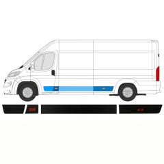 Conjunto de molduras para Opel Movano 2021-2026 / Izquierda / 14425