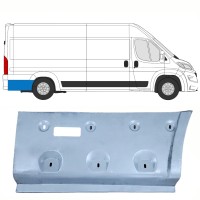 Panel de reparación guardabarros trasero para Opel Movano 2021-2026 / Derecho 16487