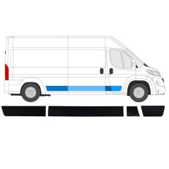 Conjunto de molduras para Opel Movano 2021-2026 / Derecho / 14416