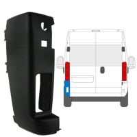 Esquina parachoques trasero 180 grados para Opel Movano 2021-2026 / Izquierda 15802
