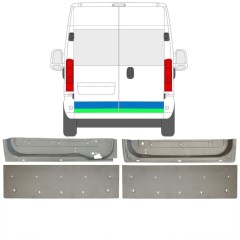 Panel de reparación puerta trasera para Opel Movano 2021-2026 16519