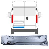 Panel de reparación puerta trasera para Opel Movano 2021-2026 / Izquierda 16505
