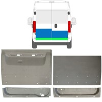 Panel de reparación puerta trasera para Opel Movano 2021-2026 16509