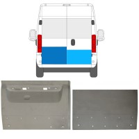 Panel de reparación puerta trasera para Opel Movano 2021-2023 / Izquierda+Derecha / Conjunto 16727