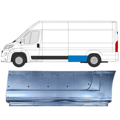 Panel de reparación guardabarros trasero para Opel Movano 2021-2026 / Izquierda 16521