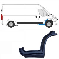 Panel de reparación del umbral puerta delantera para Opel Movano 2021-2026 / Derecho 16412