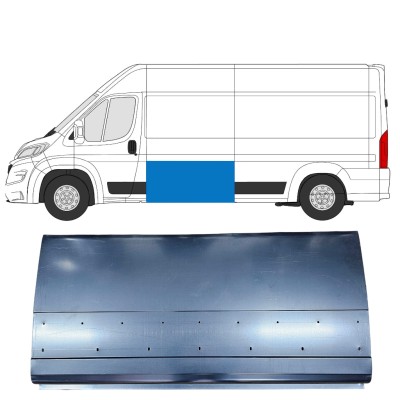 Panel de reparación lateral alta para Opel Movano 2021-2026 / Izquierda = Derecha (simétrico) 16481