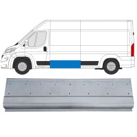 Panel de reparación lateral con agujeros para moldura para Opel Movano 2021-2026 / Izquierda 16430