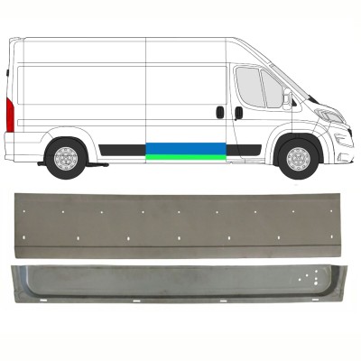 Panel de reparación puerta corredera para Opel Movano 2021-2026 / Derecho 16463