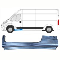 Panel de reparación del umbral puerta delantera para Opel Movano 2021-2026 / Izquierda 16420
