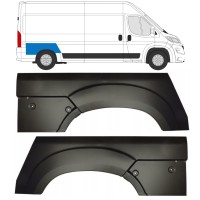 Panel de reparación guardabarros trasero para Opel Movano 2021-2026 / Izquierda+Derecha 16443