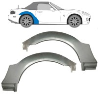 Panel de reparación guardabarros trasero para Mazda MX-5 2005-2015 / Izquierda+Derecha / Conjunto 16145