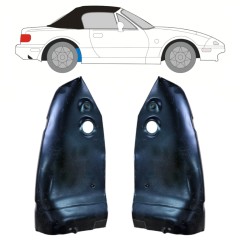 Panel de reparación guardabarros trasero interno para Mazda MX-5 1989-1998 / Izquierda+Derecha / Conjunto 11889