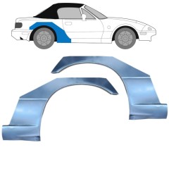 Panel de reparación guardabarros trasero para Mazda MX-5 1989-1998 / Izquierda+Derecha / Conjunto 9609