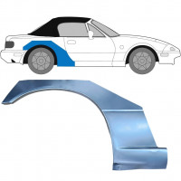 Panel de reparación guardabarros trasero para Mazda MX-5 1989-1998 / Derecho 6694