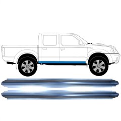 Panel de reparación del umbral para Nissan Navara D22 1998-2005 / Izquierda+Derecha / Conjunto 16287