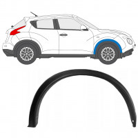 Moldura lateral guardabarros delantero para Nissan Juke 2010-2014 / Derecho 7896